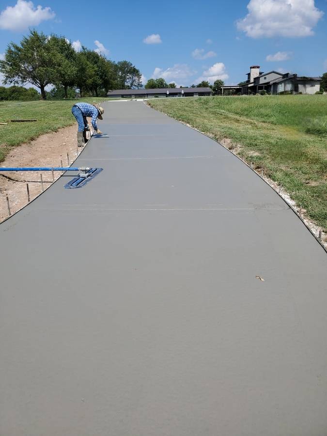 Concrete slab foundation pour with rebar walls — Right Choice Development Springfield MO